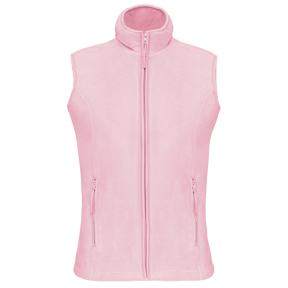 - Mikrofleece-Bodywarmer für Damen - Pale Pink