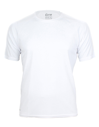 CONA SPORTS - Rainbow Tech Tee - White