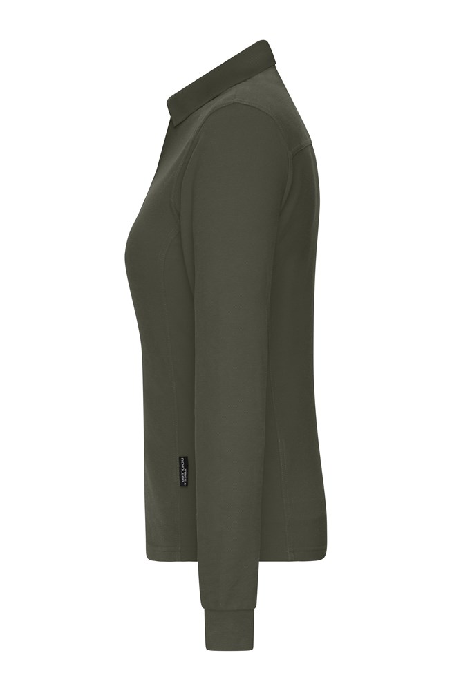 Ladies' Workwear-Long-Sleeved Polo   OCS Blended