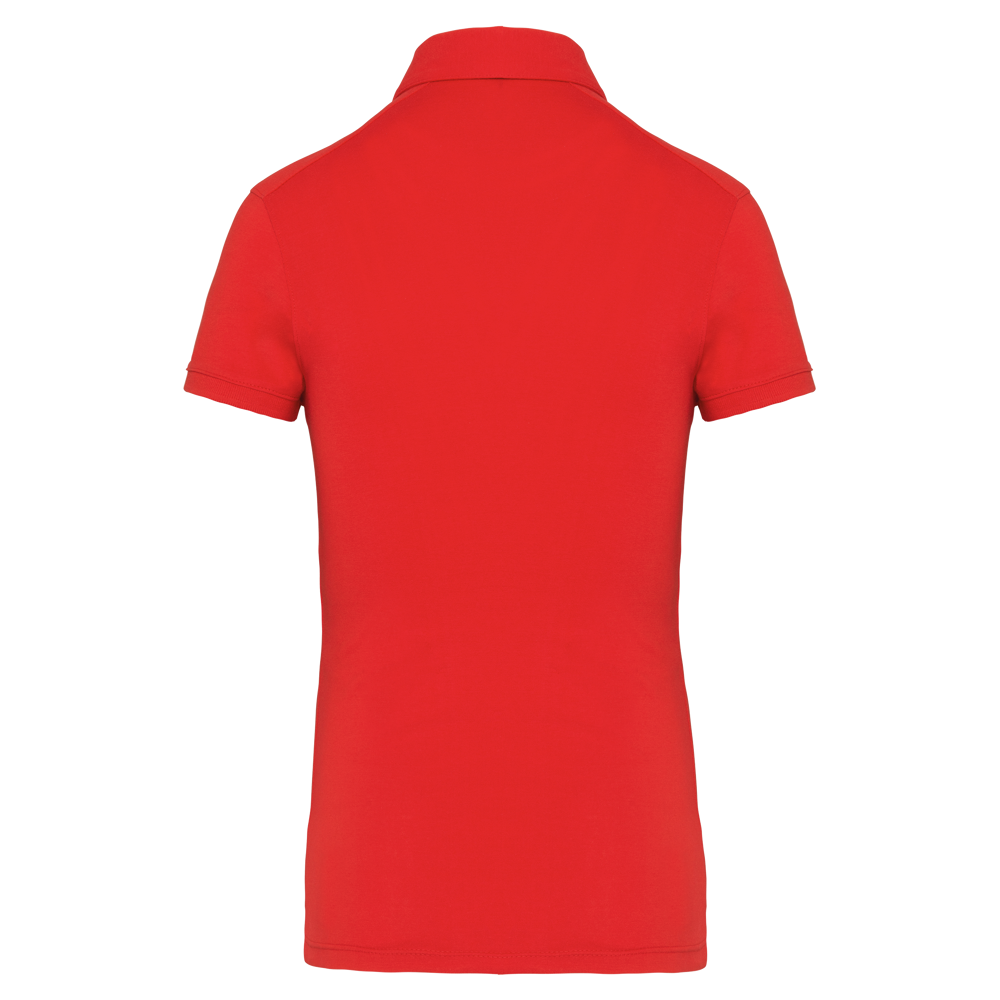 K263 - Jersey-Kurzarm-Polohemd für Damen