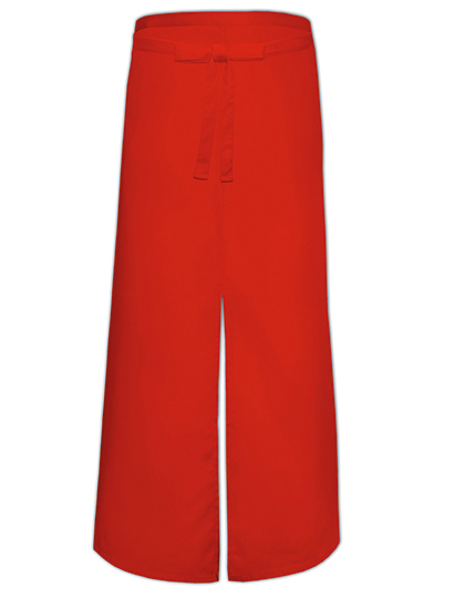 Link Kitchen Wear - Bistro Apron With Split - Red