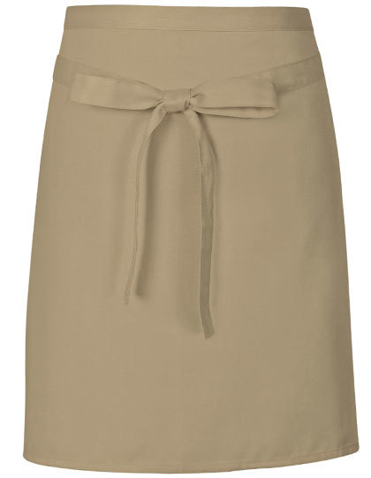 Link Kitchen Wear - Pizza Apron - Khaki (ca. Pantone 7503)