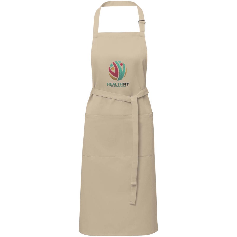 Andrea 240 g/m² Schürze mit verstellbarem Nackenband