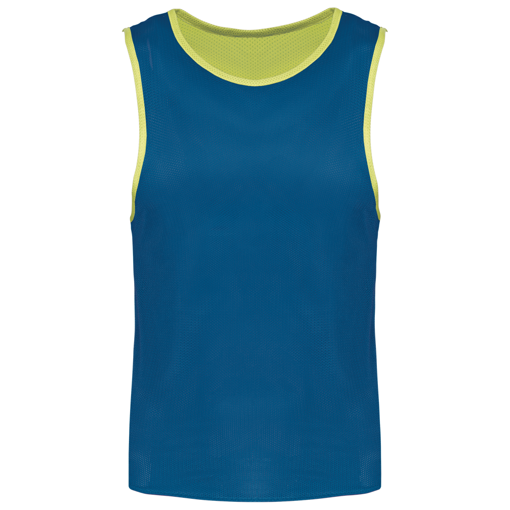 PA042 - Multisport wendetrikot junior/senior - Fluo yellow/ Sporty royal blue