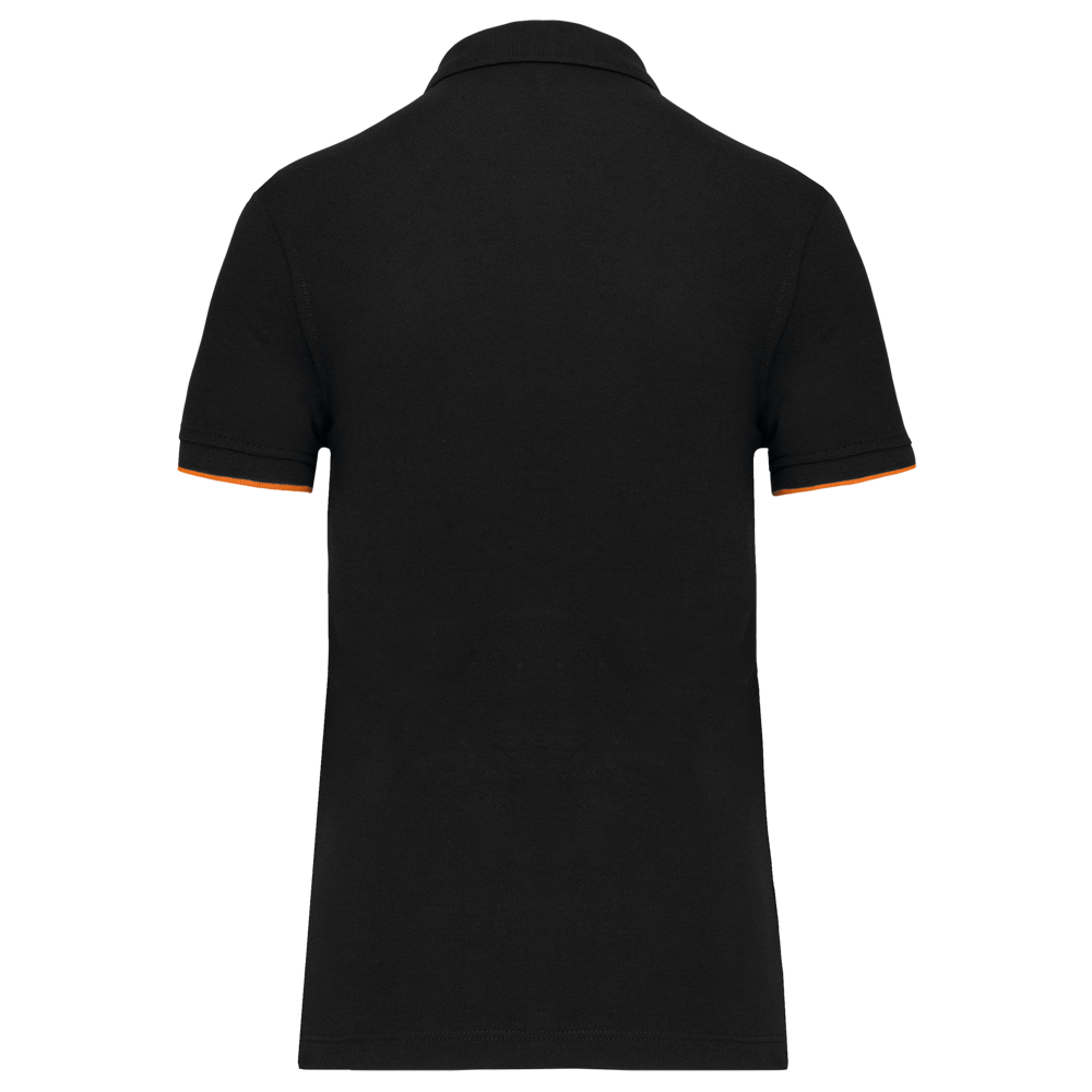 WK271 - Damen-Polohemd Day To Day mit kontrastfarbenen, kurzen Ärmeln