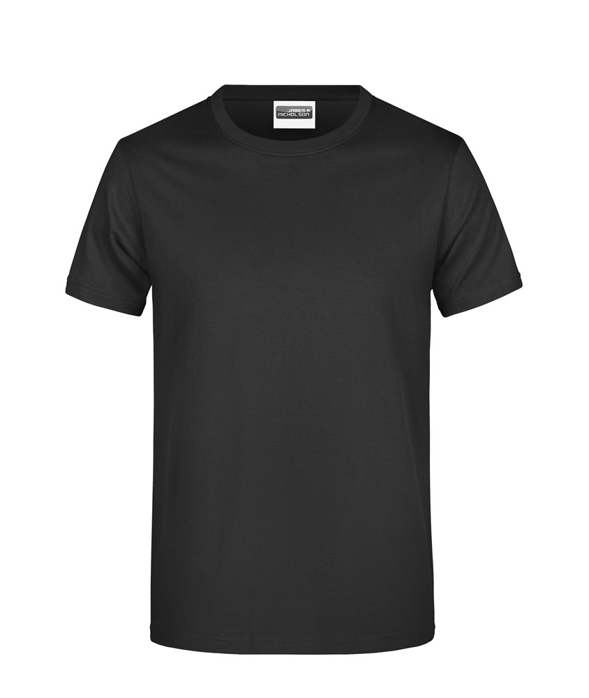 Promo-T Man 180 - Black (ca. Pantone blackC)