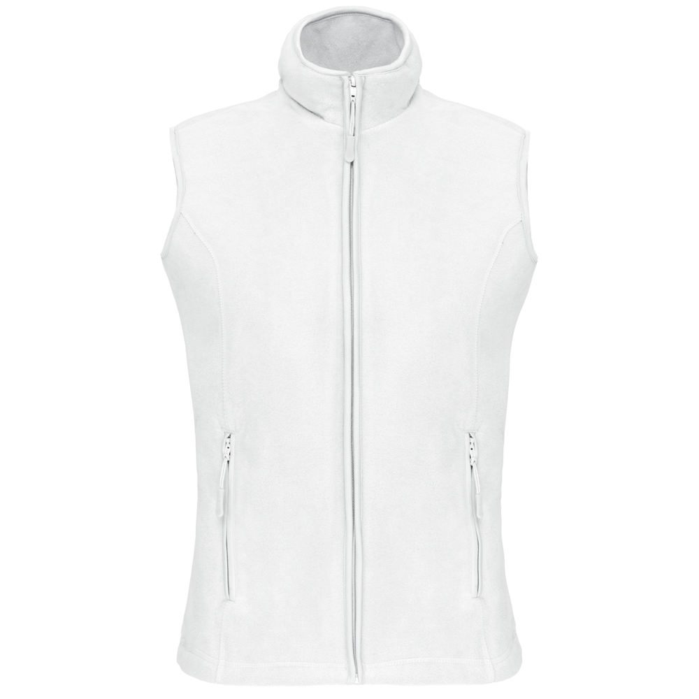 - Mikrofleece-Bodywarmer für Damen - White