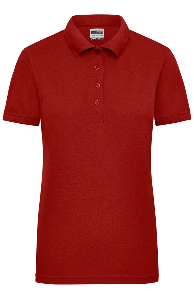 Ladies' Workwear Polo - Wine (ca. Pantone 195C)