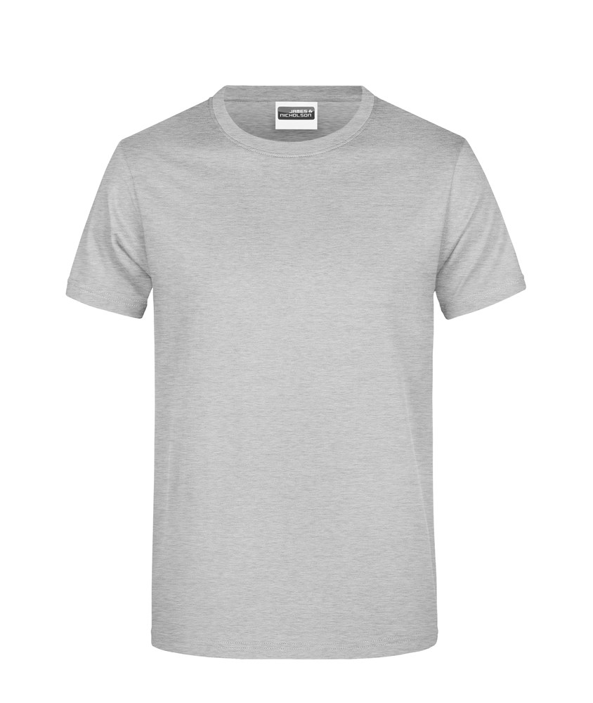 Promo-T Man 180 - Grey-heather (ca. Pantone 442C)