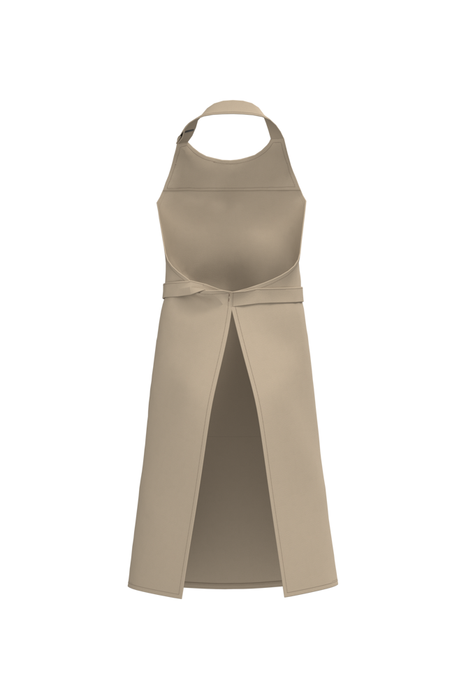 K8007 - Bio-Baumwolle Schürze mit Tasche