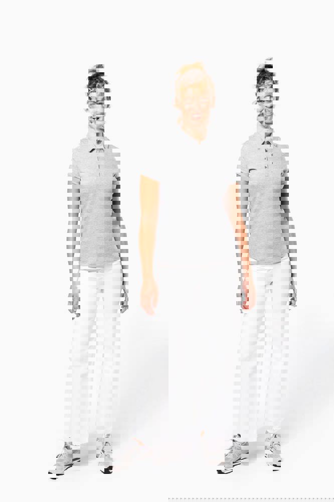 K263 - Jersey-Kurzarm-Polohemd für Damen