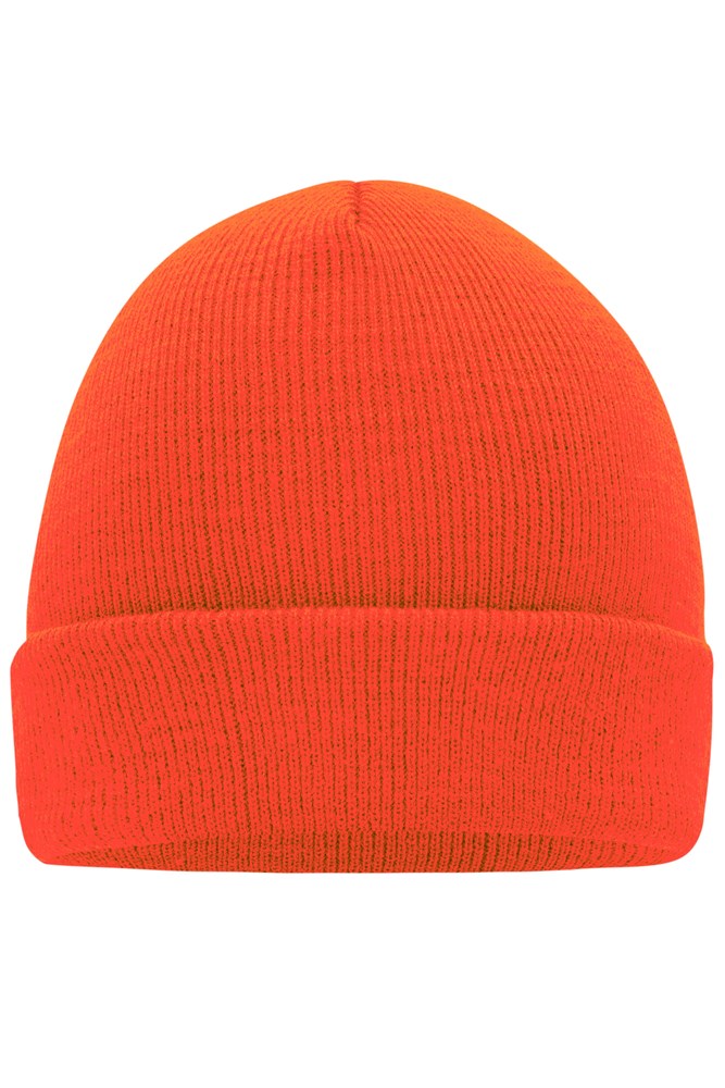 Knitted Cap - Bright-orange (ca. Pantone Orange 021 C)