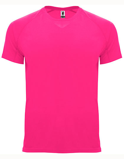 Roly Sport - Men´s Bahrain T-Shirt - Fluor Pink 228