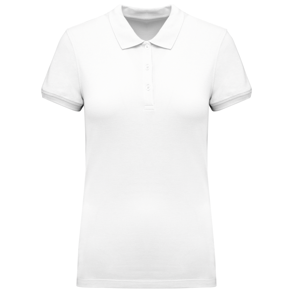 K291 - Piqué-Polohemd für Damen - White